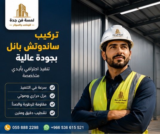 تركيب ساندوتش بانل بجودة عالية