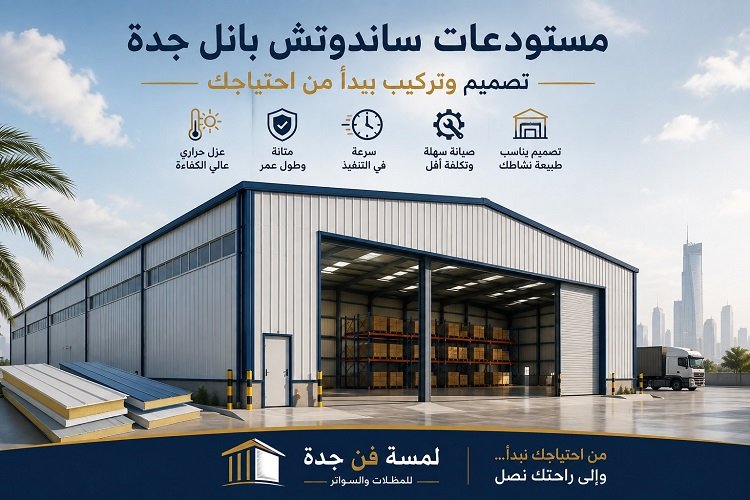 مستودعات ساندوتش بانل جدة