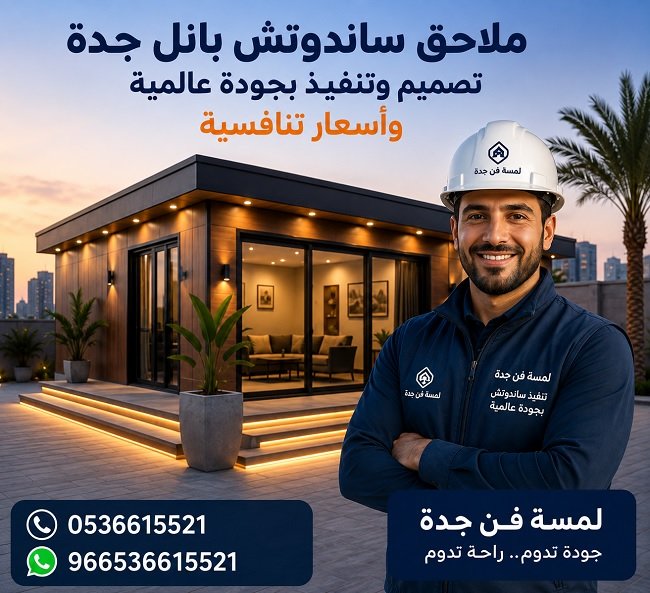 ملاحق ساندوتش بانل جدة