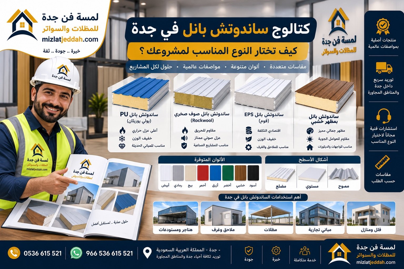 كتالوج ساندوتش بانل في جدة